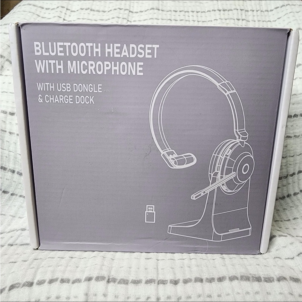 Bluetooth headset with microphone